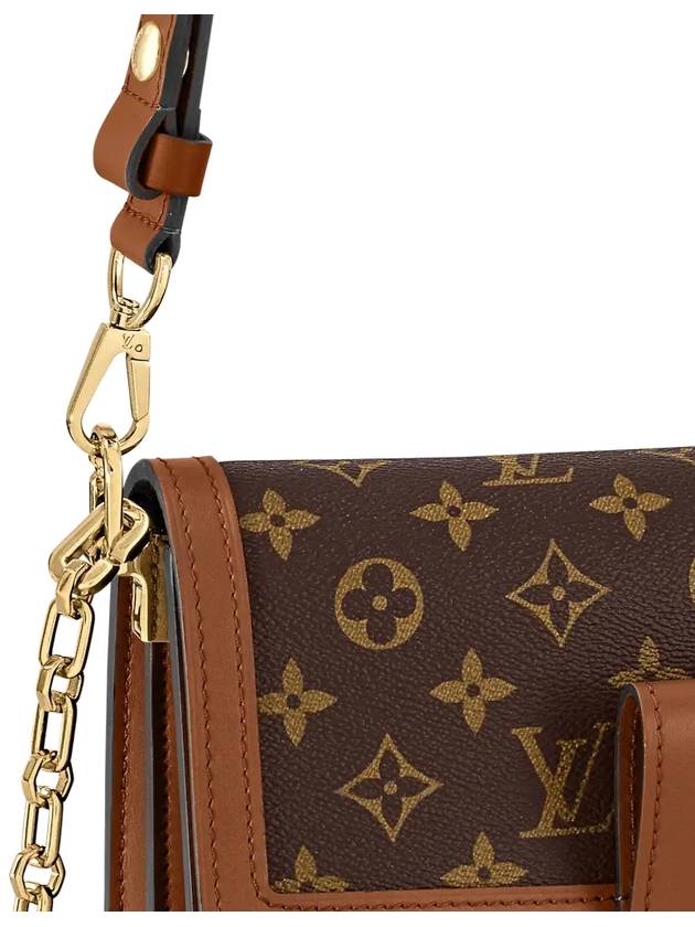 Dauphine MM Monogram Shoulder Bag Brown - LOUIS VUITTON - BALAAN 6