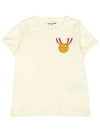 Kids short sleeve t shirt 2422014610 WHITE - MINI RODINI - BALAAN 1