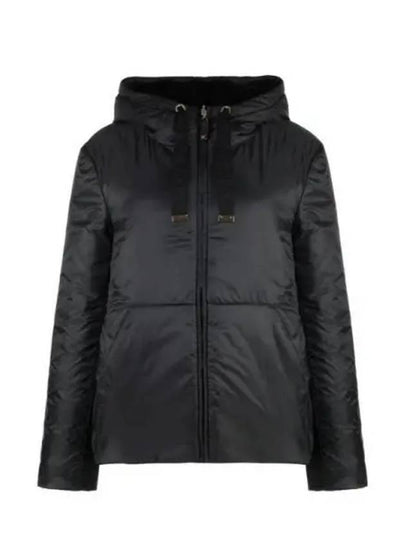 Flynn Reversible Hooded Down Padding Black - MAX MARA - BALAAN 2