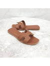 Lux You 35 5 Gold Oran Sandal Slippers - HERMES - BALAAN 3