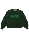 Kids brushed sweatshirt F24126 021 BG - THE ANIMALS OBSERVATORY - BALAAN 1