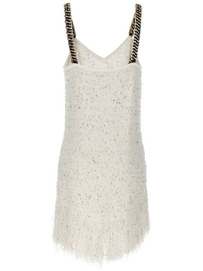 Balmain 'Fringed Tweed' Dress - BALMAIN - BALAAN 2