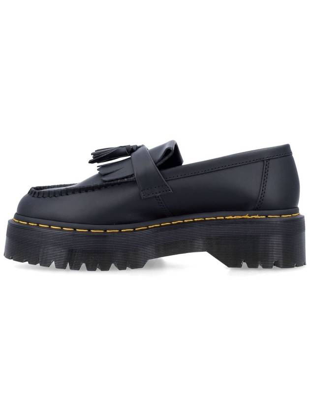 Adrian Leather Platform Tassel Loafers Black - DR. MARTENS - BALAAN 4