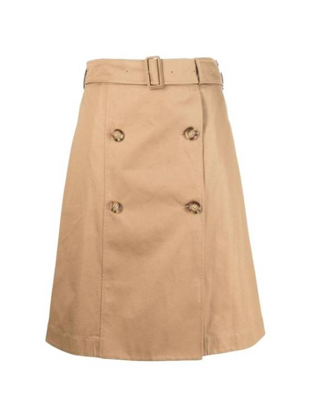 Short Skirt 8072535A1420 CAMEL NUDE NEUTRALS - BURBERRY - BALAAN 1