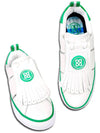 Women's Kilty Disruptor Tassel Golf Shoes Spikeless Green White - G/FORE - BALAAN 2