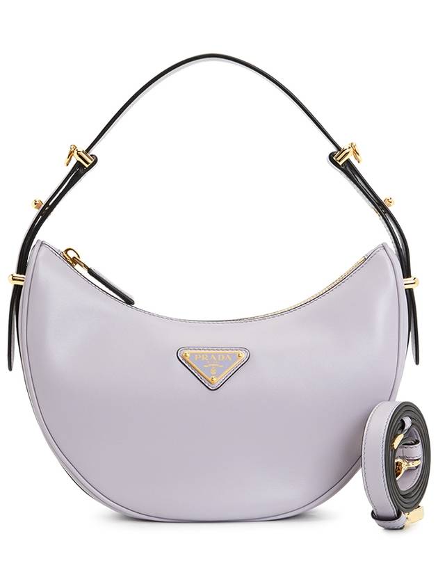 Arque Leather Shoulder Bag Wisteria - PRADA - BALAAN 2