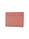 Logo Card Wallet Pink - PRADA - BALAAN 4