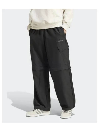 Zip Open Cargo Track Pants Black - ADIDAS - BALAAN 2