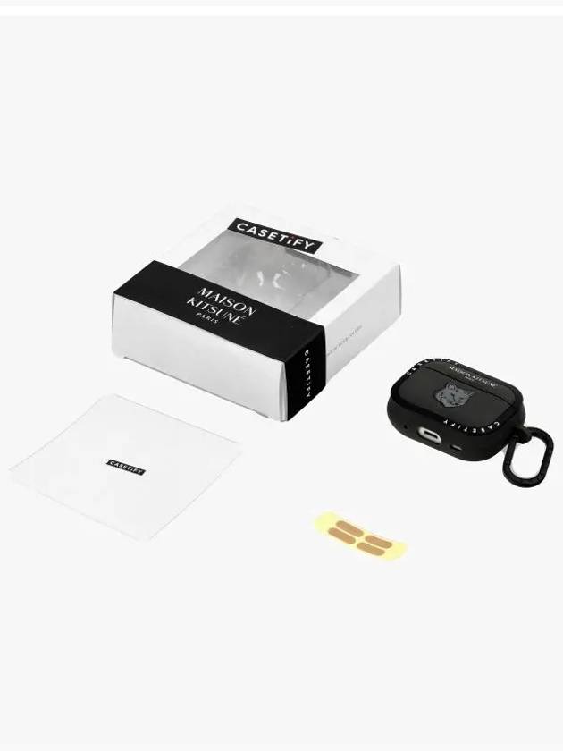 Casetify Bold Foxhead AirPods Pro Case Black - MAISON KITSUNE - BALAAN 5