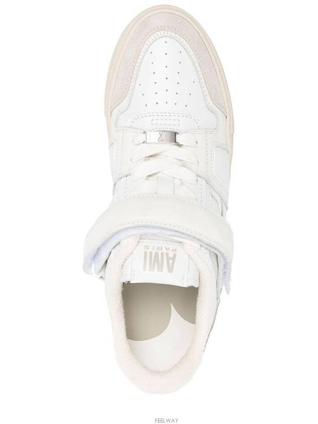 Men's Arcade Low Top Sneakers White - AMI - BALAAN 6