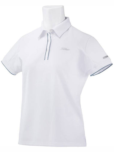 Women s Line Rib Pique Shirt - TITLEIST - BALAAN 1