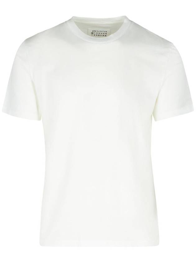 Maison Margiela '3 Pack' White Cotton T-Shirt - MAISON MARGIELA - BALAAN 4