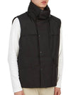 Genius Hike Vanilla Padded Vest Black - MONCLER - BALAAN 5