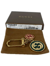 Interlocking G Enamel Keyholder Gold - GUCCI - BALAAN 4