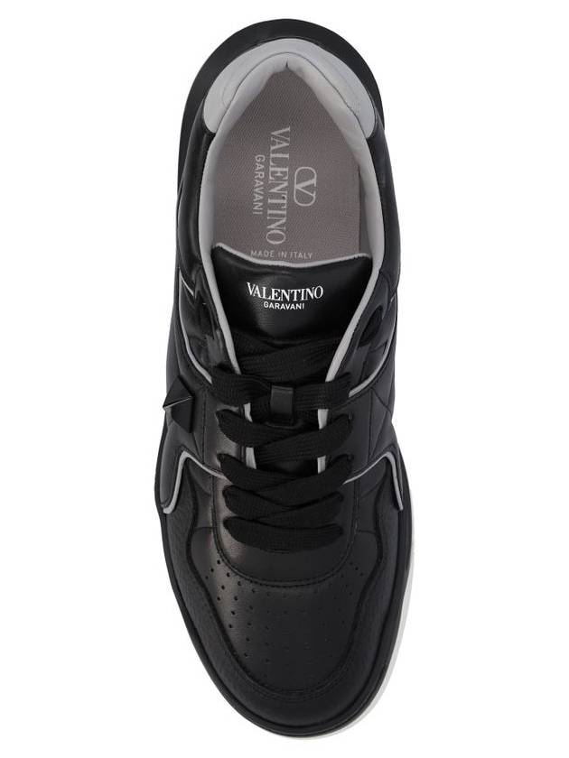 Valentino Garavani Sneakers Black - VALENTINO - BALAAN 4