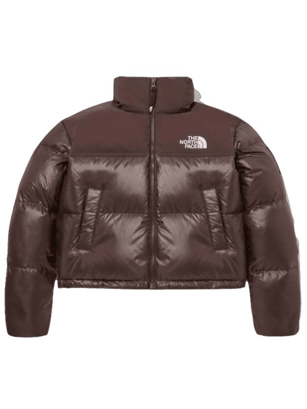 Women's Novelty Nuptse RDS Down Padding Cocoa Brown - THE NORTH FACE - BALAAN 1