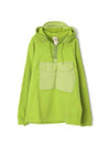Felpa Chiusa Cappuccio Garment-Dye Hooded Anorak Green - TEN C - BALAAN 1