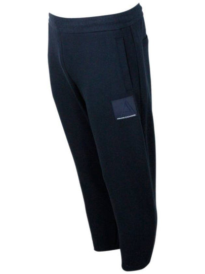 Armani Exchange Trousers Blue - ARMANI EXCHANGE - BALAAN 2