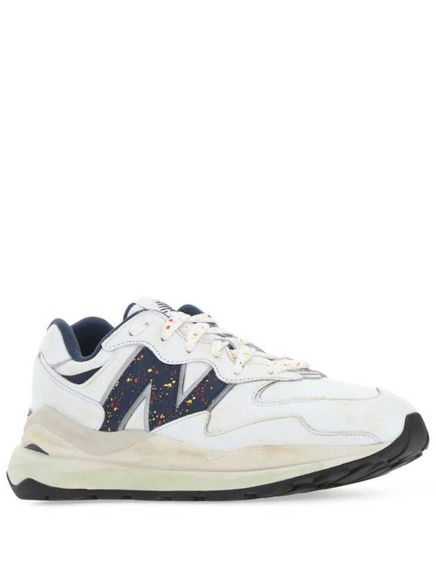 Paint Splatter 5740 Low Top Sneakers Natural Indigo - NEW BALANCE - BALAAN 3