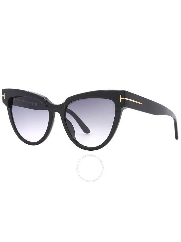 Eyewear T Logo Sunglasses Black - TOM FORD - BALAAN 4