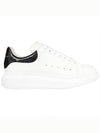 Oversole Black Tab Low Top Sneakers White - ALEXANDER MCQUEEN - BALAAN 1