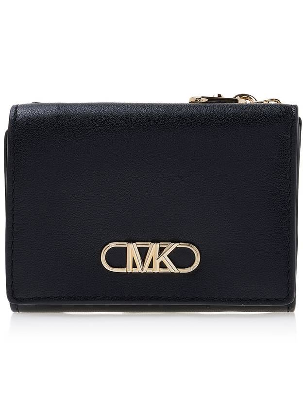 Parker Medium Leather Tri-Fold Half Wallet Black - MICHAEL KORS - BALAAN 2