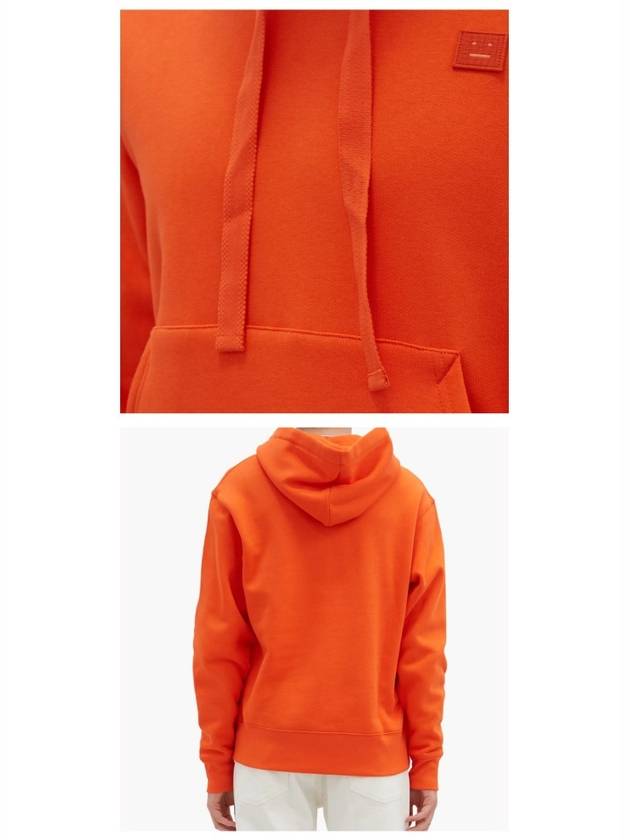 Studios Ferris Face Patch Hood Dark Orange - ACNE STUDIOS - BALAAN.