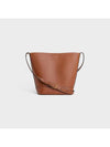 Coeur Triomphe Calfskin Small Bucket Bag Tan - CELINE - BALAAN 4