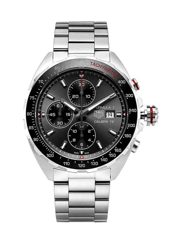 Formula 1 Automatic Chrono Watch Silver - TAG HEUER - BALAAN.