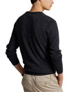 Logo Crew Neck Wool Knit Top Navy - POLO RALPH LAUREN - BALAAN 4