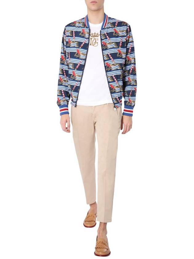 Jacket G9PD5T HSM2IHB53D BLUE - DOLCE&GABBANA - BALAAN 3