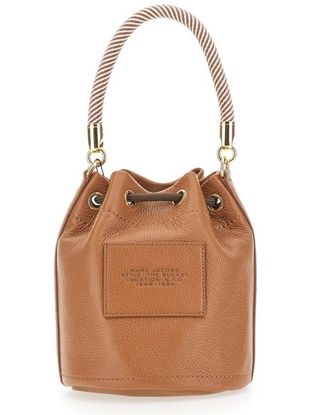 The Leather Bucket Bag Argan Oil - MARC JACOBS - BALAAN 6