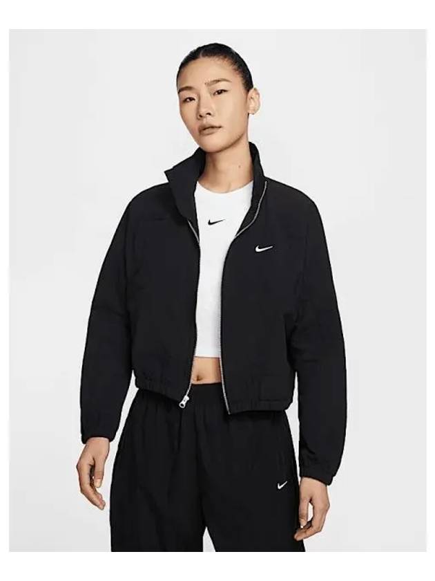 Sportswear Everything Woven Oversized Track Jacket Black - NIKE - BALAAN 2