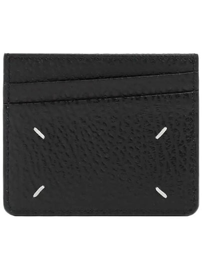 Four Stitch Card Wallet Black - MAISON MARGIELA - BALAAN 2