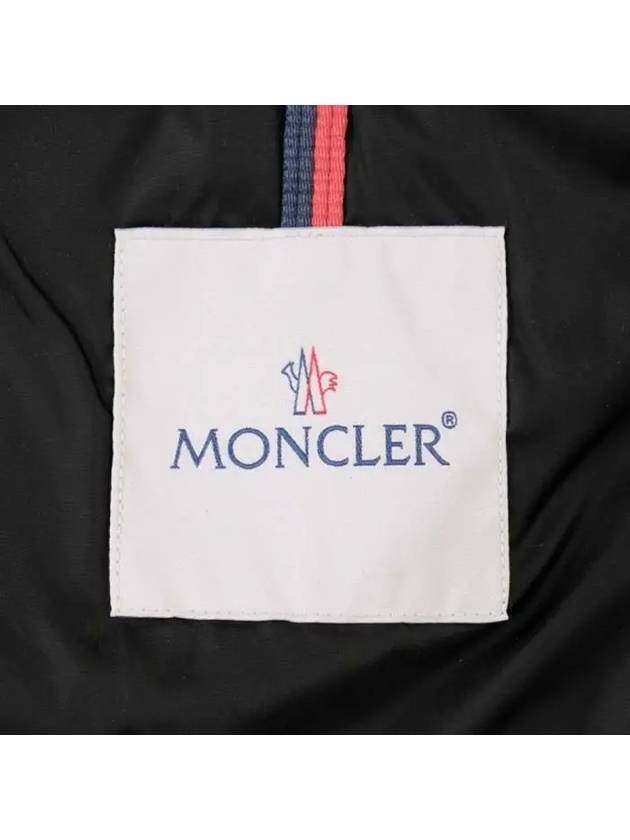 Women's Dombes Down Long Padded Jacket Black - MONCLER - BALAAN 10