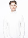 Men s M243TP04WH Spandex Finger Warmer Turtleneck Polar T shirt White - CHANCE'S NOI - BALAAN 4