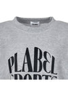 Big logo print cut line sweatshirt MO4SE480 - P_LABEL - BALAAN 4