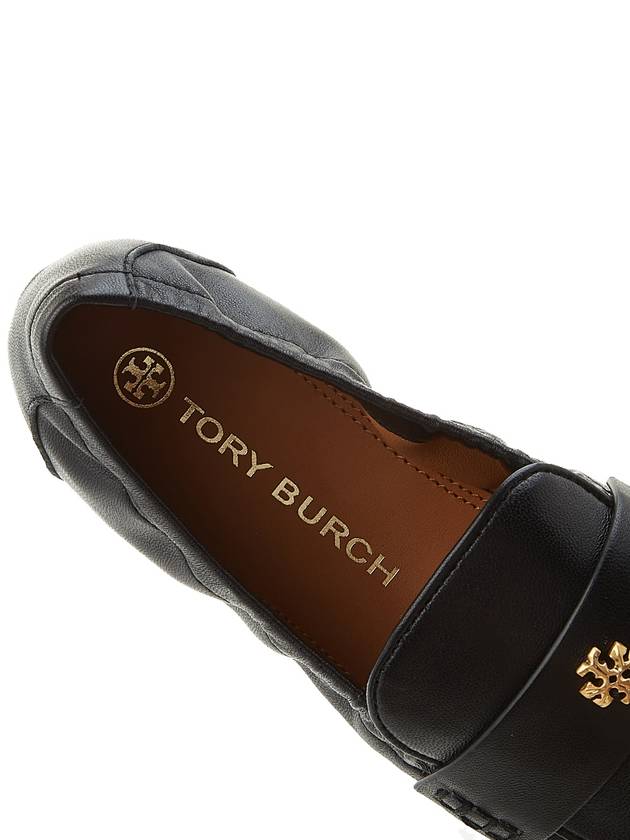 Ballet Double T Napa Leather Loafers Black - TORY BURCH - BALAAN 8