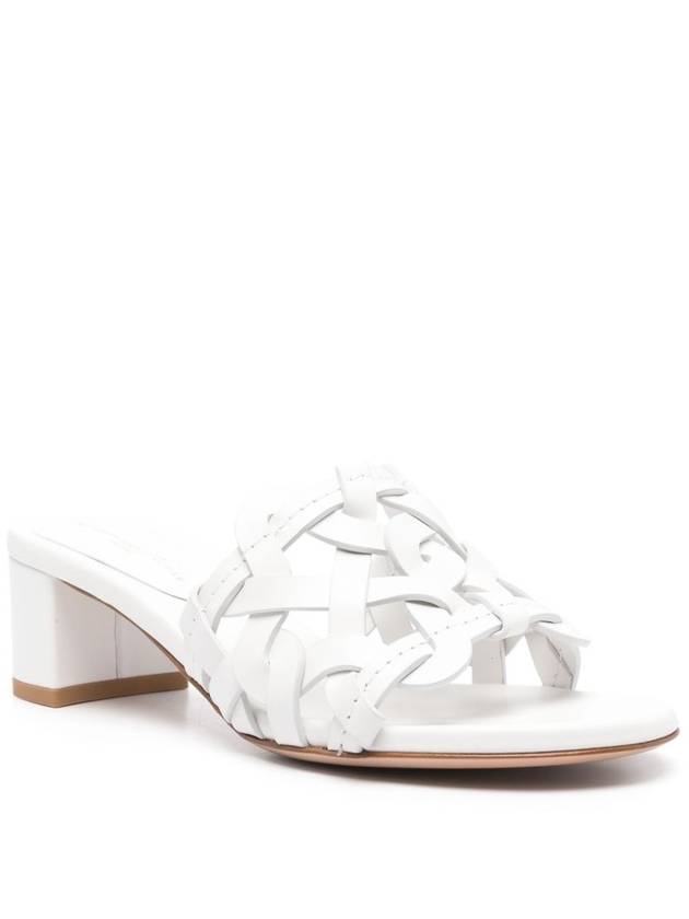 Gianvito Rossi Sandals White - GIANVITO ROSSI - BALAAN 4