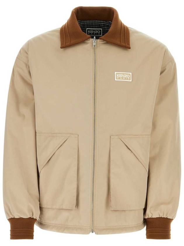 Coach Reversible Zip-Up Jacket Beige - KENZO - BALAAN 8