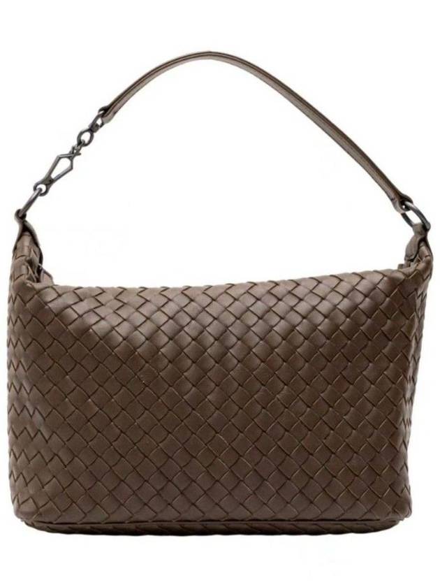 Small Intrecciato Nappa Shoulder Bag Brown - BOTTEGA VENETA - BALAAN 2