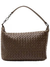 Small Intrecciato Nappa Shoulder Bag Brown - BOTTEGA VENETA - BALAAN 1