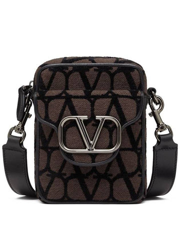 VALENTINO Raffia Iconographe Shoulder Bag - VALENTINO - BALAAN 1