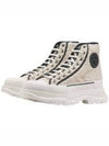 Men s Shearling TREAD SLICK SNEAKERS Natural Black Off White 727379W4V518919 - ALEXANDER MCQUEEN - BALAAN 2