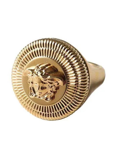 Medusa Biggie Ring Gold - VERSACE - BALAAN 2