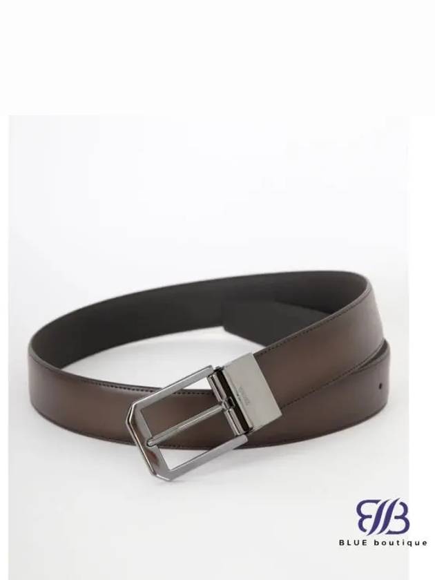 RLHAVG B011RZ TDM Reversible Leather Belt - ERMENEGILDO ZEGNA - BALAAN 1