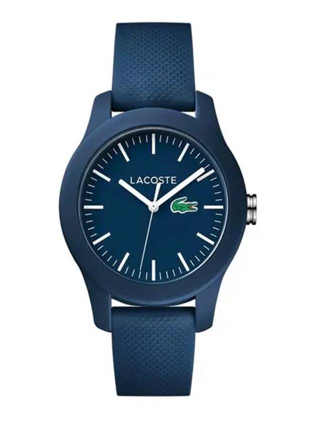 Dial Silicone Band Urethane Watch Navy - LACOSTE - BALAAN 2