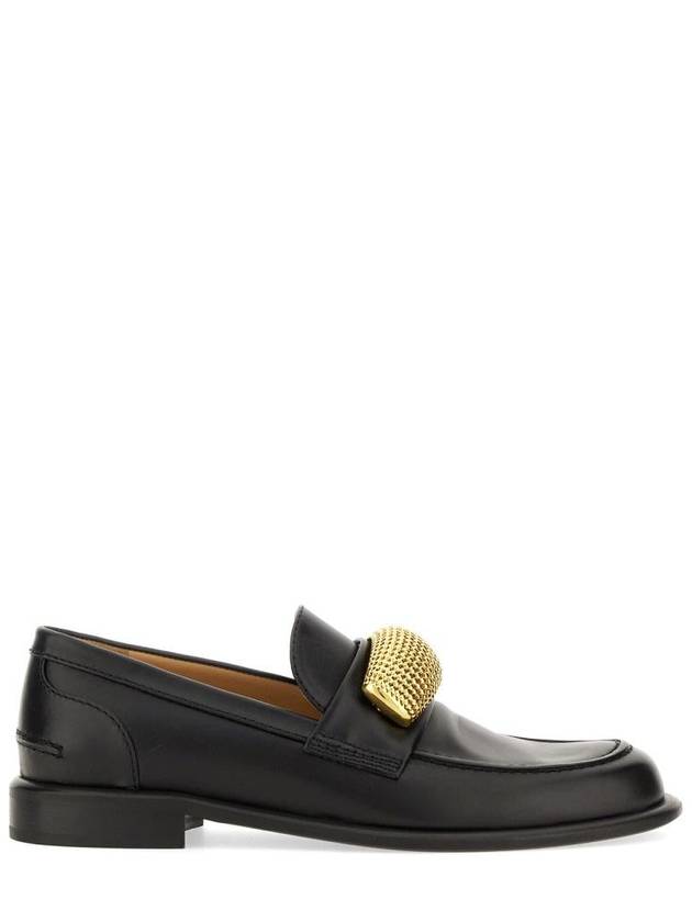 applique detail leather loafers ANW42045A19230 - JW ANDERSON - BALAAN 2