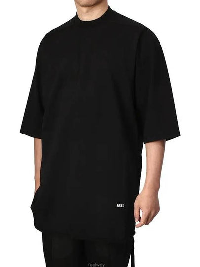 Jumbo Over Short Sleeve T-Shirt Black - RICK OWENS - BALAAN 2