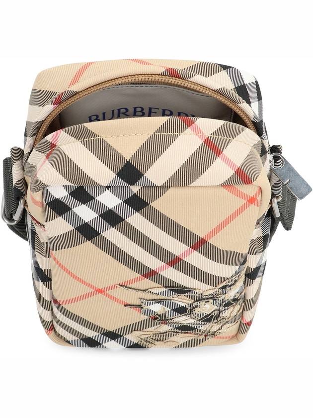 EKD Appliqué Check Phone Cross Bag Beige - BURBERRY - BALAAN 5